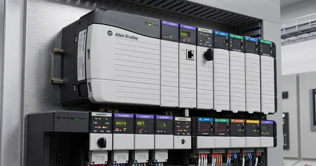 Allen-Bradley ControlLogix modular PLC