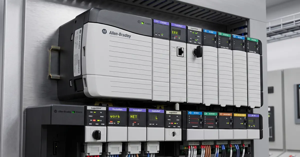 Allen-Bradley ControlLogix modular PLC